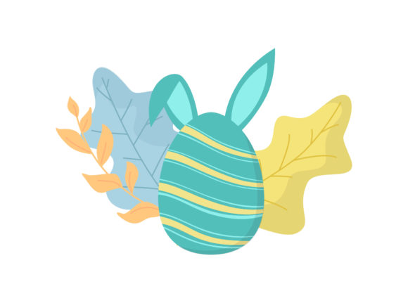 Discover the Versatile Easter Egg Ears Tosca Floral Vector