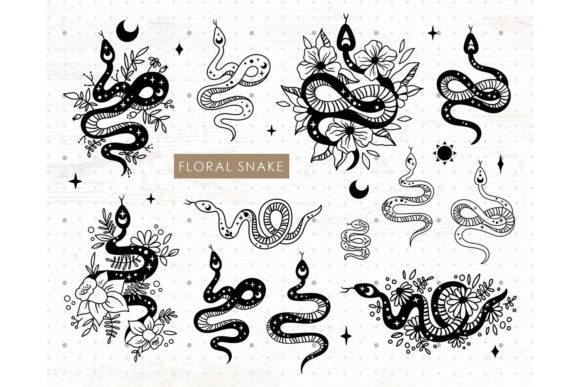 Discover the Versatile Floral Mystical Snake Bundle