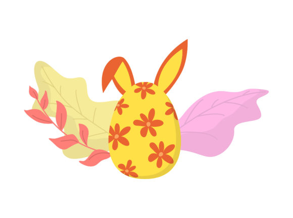 Easter Egg Flowers Pink Floral Vector: A Versatile Design Solution