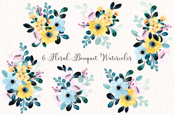 Enhancing Creativity with Digital Clipart Floral Watercolor Part32