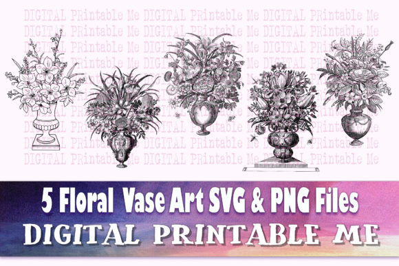 Explore Creative Possibilities with Flower Vase Illustration