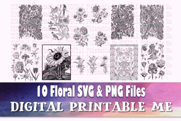 Explore the Versatility of Floral Illustration Full Page Flower