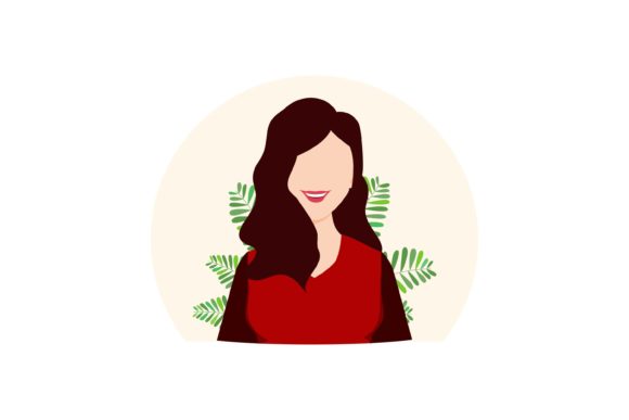 Floral Backgrounds for Stylish Woman Characters