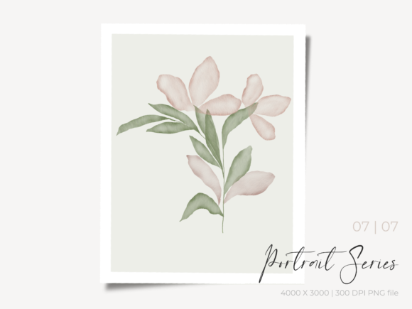 Watercolor Floral Art Print: A Touch of Elegance for Your Space